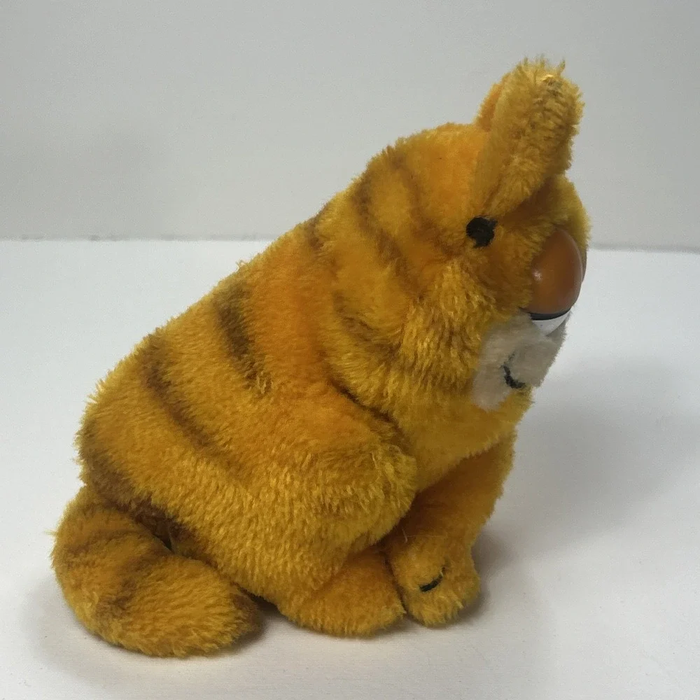 Vintage GARFIELD the Cat Plush Dakin 1981 Stuffed Animal 9